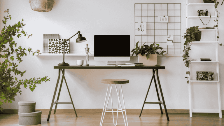 Minimalist home office