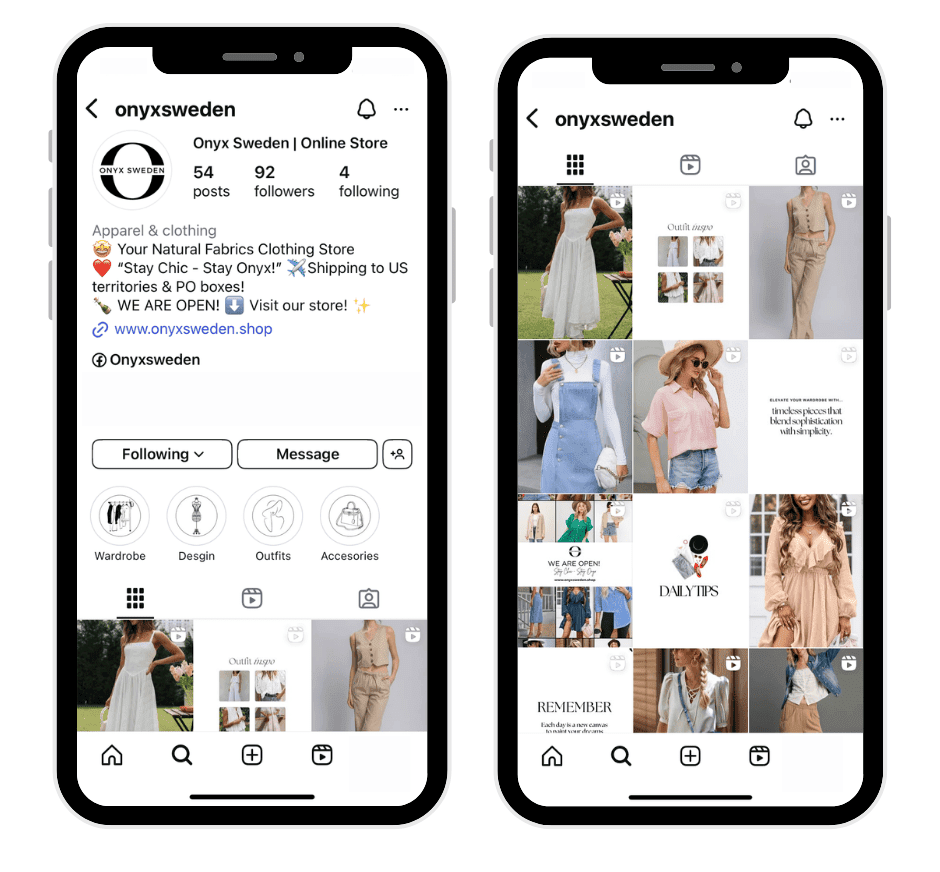 Onyx Sweden Social Media